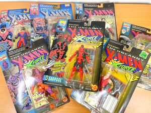 ★未開封 X-Men X Force lot Deadpool Krule Sunspot mojo Marvel Vintage ToyBiz Figure デッドプール エックスメン フィギュア大量まとめ