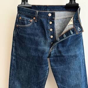 希少《 Good Condition / USA / W30 》90s 美品【 Levis 501 ヒゲ 縦落ち デニム ジーンズ W30 32 アメリカ製 ビンテージ 】