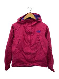 THE NORTH FACE◆SCOOP JACKET_スクープジャケット/L/ナイロンジャケット/ピンク/パープル/マウンテンパーカー