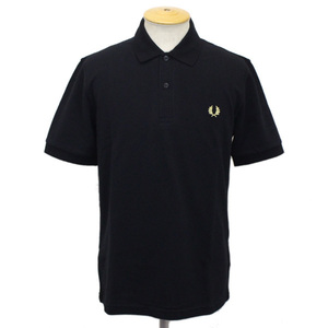 FRED PERRY (フレッドペリー) M3N THE ORIGINAL FP SHIRT (オリジナルポロシャツ) イングランド製 全3色 FP273 Black / Champagne-40