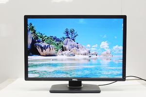 [訳有]　傷あり　中古24インチ液晶モニター DELL デル U2412Mb D-Sub15 DVI DisplatPort【中古】 LEDバックライト