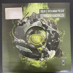 J.Majik & Wickaman - Crazy World LP - Pt 2 / Cassanova, Top Cat, Infrared REDSPIDER002 ドラムンベース,Drum&Bass,レコード