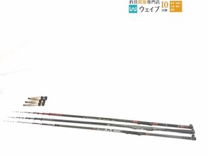 ダイワ アモルファスウィスカー THE磯 1号 53 フカセ、NFT ダイアフラッシュ 磯 1-530 等 計3点セット ※注有