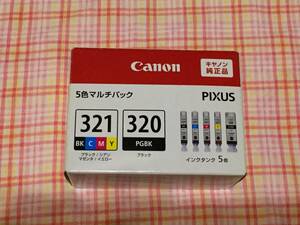 未開封品 Canon BCI-321＋320/5MP 取付期限切れ　5色マルチパック　キャノン