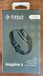 Fitbit フィットビット inspire3 ブラック Google 未開封 新品 スマートウォッチ フィットネストラッカー