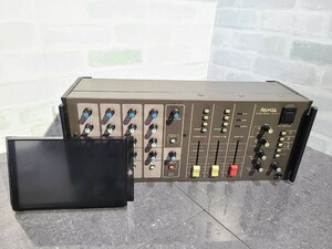 【ジャンク品】管1B59 Panasonic RAMSA Audio Mixer オーディオミキサー WR-X01A 電源コード切られている　動作未確認