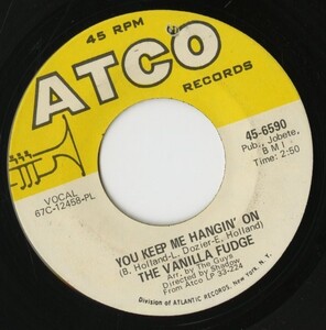 【ロック 7インチ】The Vanilla Fudge - You Keep Me Hangin