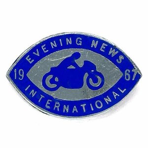 イブニング ニュース インターナショナル １９６７ アビアキット ロンドン ピンバッジ EVENING NEWS INTERNATIONAL 1967 AVIAKIT LONDON