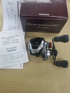 ◆◇シマノ 21 スコーピオンDC 151XG (左)　中古品【釣Y2478 ー 288併】◇◆