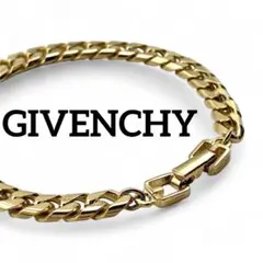 【至高の逸品】 GIVENCHY 刻印 ゴールド ブレスレット 喜平 グルメット