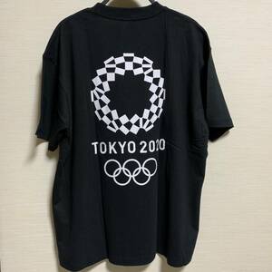 TOKYO2020 東京オリンピック エンブレム 半袖 Tシャツ 大人気完売品 Lサイズ 黒色 東京2020 公式ライセンス商品 /タグ付き未着用