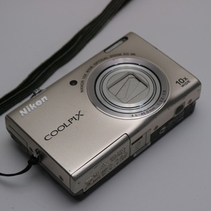 美品 COOLPIX S6200 プラチナシルバー 即日発送 デジカメ Nikon デジタルカメラ 本体 あすつく 土日祝発送OK