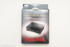 サンディスク エクストリームプロ CFast2.0 リーダー/ライター SanDisk Extreme Pro CFast2.0 Reader SDDR-299 No.14 未使用品 24082114