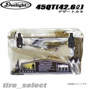 在庫限り Deelight アイスランド クーラーボックス 45QT デザートカモ DLIGHT394 ■ディーライト Cooler Box 送料込30290円 【501700】