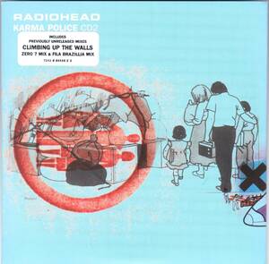 ☆RADIOHEAD(レディオヘッド)/KARMA POLICE CD2◆97年発表のレアな未発表MIX曲も収録した全3曲収録の紙ジャケ仕様◇3枚落札で『送料無料』