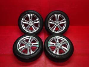 ホンダ CR-Z純正16インチホイール 4本 6J +45 5H 114.3 TRIANGLE Advantex 195/55R16 トライアングル HONDA