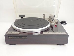 Victor ダイレクトドライブフルオートレコードプレーヤー QL-Y44F MCカートリッジ DT-100IIEB付 ビクター ◆ 6EB7A-1