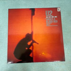 U2 LIVE UNDER A BLOOD RED SKY LP レコード