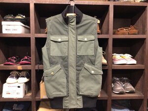 J.CREW UK LTD BATTING VEST SIZE XS ジェイ クルー 中綿 ベスト ミリタリー UK限定