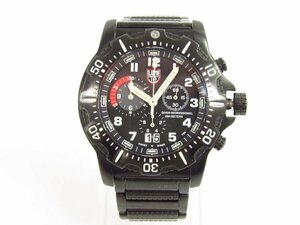 LUMINOX ルミノックス 腕時計 クォーツ ネイビーシールズ SERIES 8360 アナログ ブラック クロノグラフ ▼AC24982