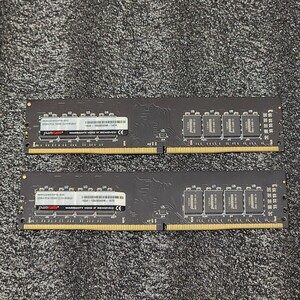 PANRAM DDR4-2400MHz 16GB (8GB×2枚キット) W4U2400PS-8G 動作確認済み デスクトップ用 PCメモリ 