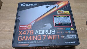 商品説明参照ください GIGABYTE X470 AORUS GAMING 7 WIFI ATX ゲーミングマザーボード [AMD X470チップセット搭載] MB4377