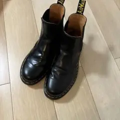 美品❣️Dr. Martens サイドゴアブーツ 黒 レザー