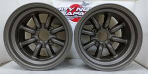 【在庫あり即納】RS Watanabe R TYPE 14×9J-19 4H-114.3 旧マグカラー 14インチ ワタナベ アルミホイール 2本