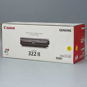 送料無料!! CANON カートリッジ322II イエロー CRG-322IIYEL 2647B001 トナーカートリッジ 純正