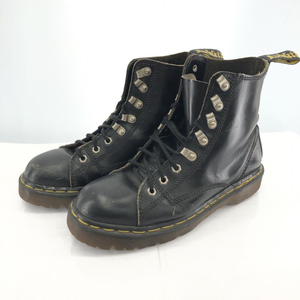 【中古】Dr.Martens 8 ホール レースアップブーツ サイズ7 黒[240091351744]