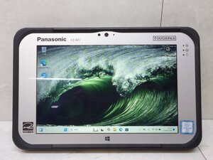 ☆1円☆第6世代☆Panasonic TOUGHPAD FZ-M1F150JVJ☆Core m5-6Y57 1.10GHz/4GB/SSD128GB/累積時間20/無線/Bluetooth/WAN/カメラ/Office☆