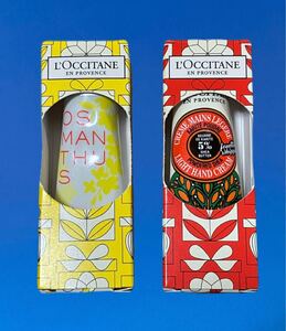 ロクシタン L’OCCITANE ハンドクリーム 10ML 2本セット オスマンサス ルミナスパウダースノーシア