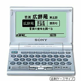 ソニー(SONY) IC電子辞書 DD-IC700S 手のひらサイズで辞書21冊収録(中古品)