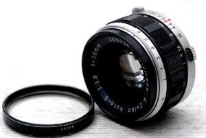 OLYMPUS オリンパス純正 PEN用 Zuiko 38mm 単焦点レンズ 1:1.8 希少品