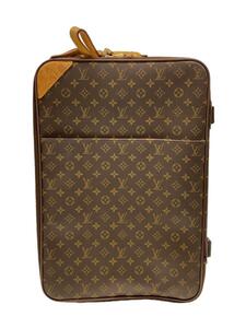 LOUIS VUITTON◆ペガス45_モノグラム・キャンバス_BRW/PVC/BRW