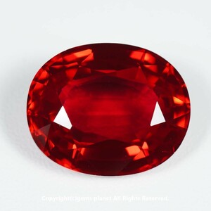 超大粒 34.73ct ピジョンブラッド 合成ルビー