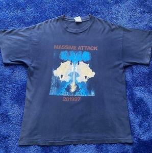 90s Massive Attack マッシヴアタック vintage Tシャツ フルーツオブザルーム