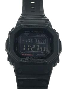 CASIO◆ソーラー腕時計・G-SHOCK/デジタル/ブラック/GW-5035A