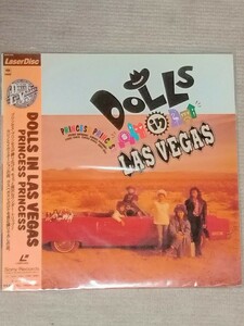 LD『DOLLS in LAS VEGAS』プリンセスプリンセス　＊レーザーディスク.ビデオ.ライブ.メイキング(DVD.CD)