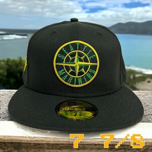 新品77/8シアトル・マリナーズ　ニューエラ　59FIFTY 日本未発売モデル　ストーンアイランドカラー　NEW ERA MARINERS THE CAP イチロー