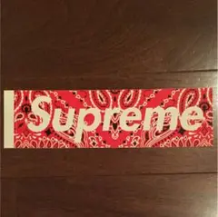 Supreme ペイズリー ステッカー