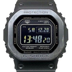 G-SHOCK ジーショック 【ITYNN3GSW3KG】 GMW-B5000MB-1 フルメタル マルチフィニッシュドブラック 電波ソーラー Bluetooth搭載 LEDライト