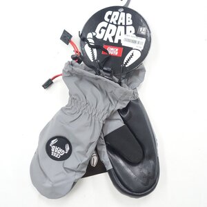 新品 タグ付き 23/24 CRAB GRAB CINCH YOUTH MITTモデル グローブ KIDS Sサイズ スノーボードグローブ クラブグラブ