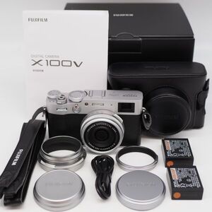 ■598ショット■ FUJIFILM X100V シルバー ■ほぼ新品■