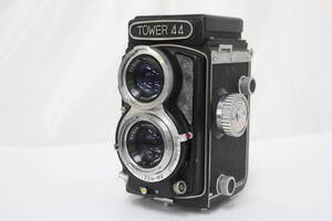 【訳あり品】 【希少】 TOWER 44 Kinokkor 6cm F3.5 二眼カメラ v6471