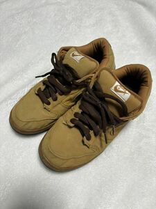 1円スタート NIKE SB DUNK LOW PRO SB Carhartt 304292-224 ナイキダンクカーハート2004年発売28.5cm ヴィンテージ レア