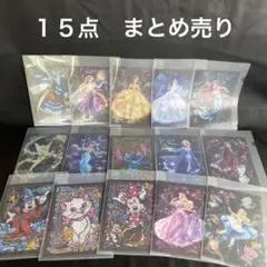 15点　完成品　ステンドアート　ジグソーパズル ディズニー　ラプンツェル　他