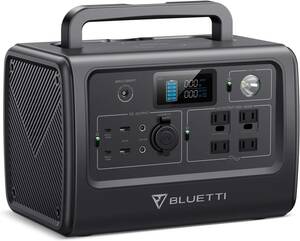 BLUETTI ポータブル電源 EB70S 大容量716Wh AC800W(瞬間最大1400W)/USB/DC/ワイヤレス出力