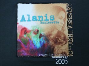 稀少! デッドストック Alanis Morissette 00s 2005年 アラニス モリセット コンサート ツアー USA製 Ｔシャツ S/Tori Amos Sheryl Crow