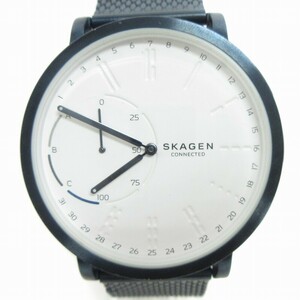 スカーゲン SKAGEN 腕時計 ハイブリットスマートウォッチ CONNECTED クォーツ アナログ 電波 NDW2G 青 ブルー ウォッチ ■SM1 メンズ
